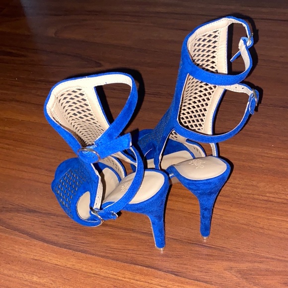 Cobalt Blue Heels - Picture 5 of 6